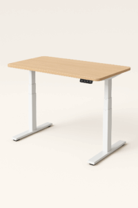 bureau modulable en hauteur design et ergonomique pour espace de travail moderne