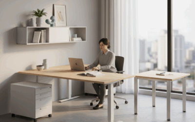 Bureau modulaire : créez un espace de travail flexible et design chez vous
