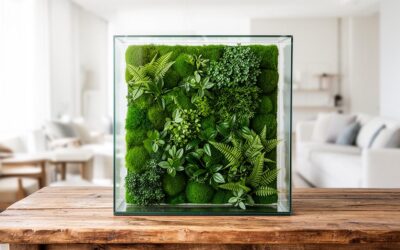 Mur Vegetal Artificiel Terrarium : tous les détails sur les plantes, matériaux et prix pour une décoration murale réussie