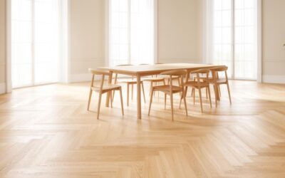 Parquet massif ou contrecollé : le guide complet pour aménager votre salle à manger